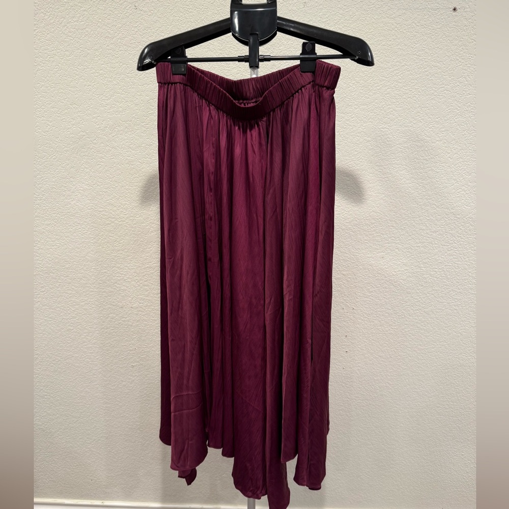Anthropologie Asymmetrical Maxi Skirt